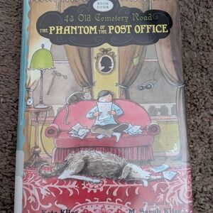 The Phantom of the Post Office - Red Hardcover Book